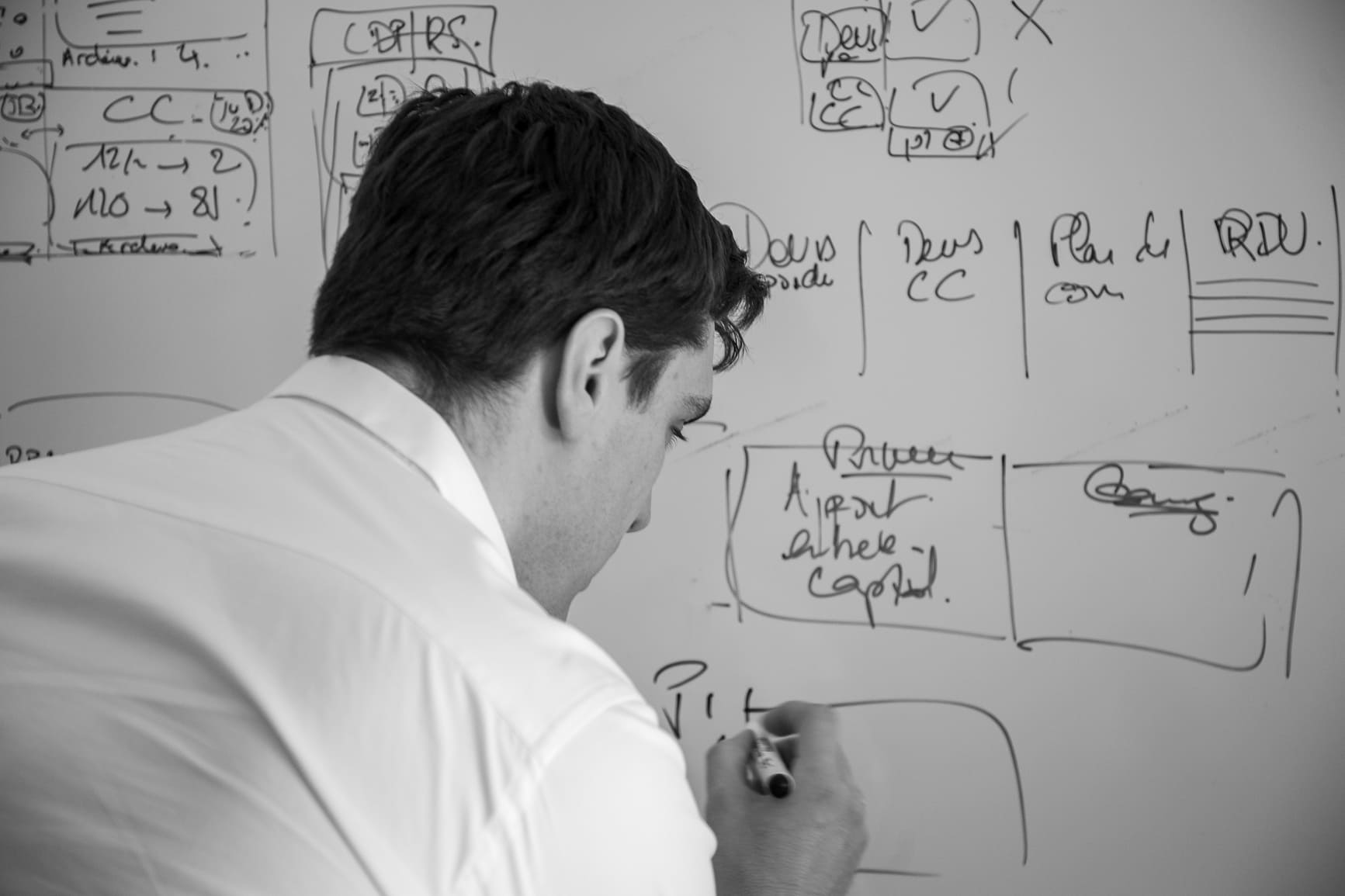 Pierre Olivier Pelras en plein conseil coaching